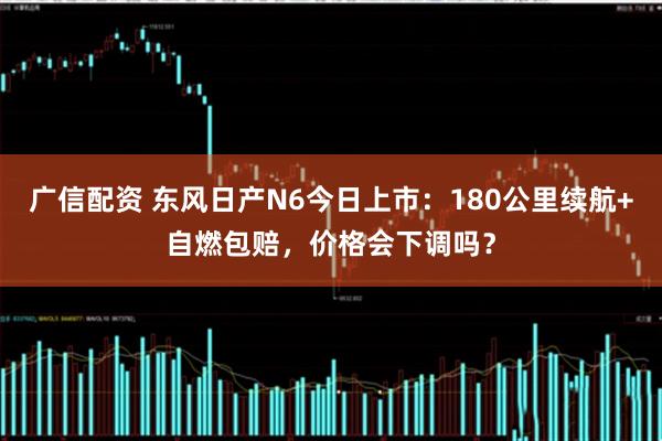 广信配资 东风日产N6今日上市:180公里续航+自燃包赔,价格会下调吗?